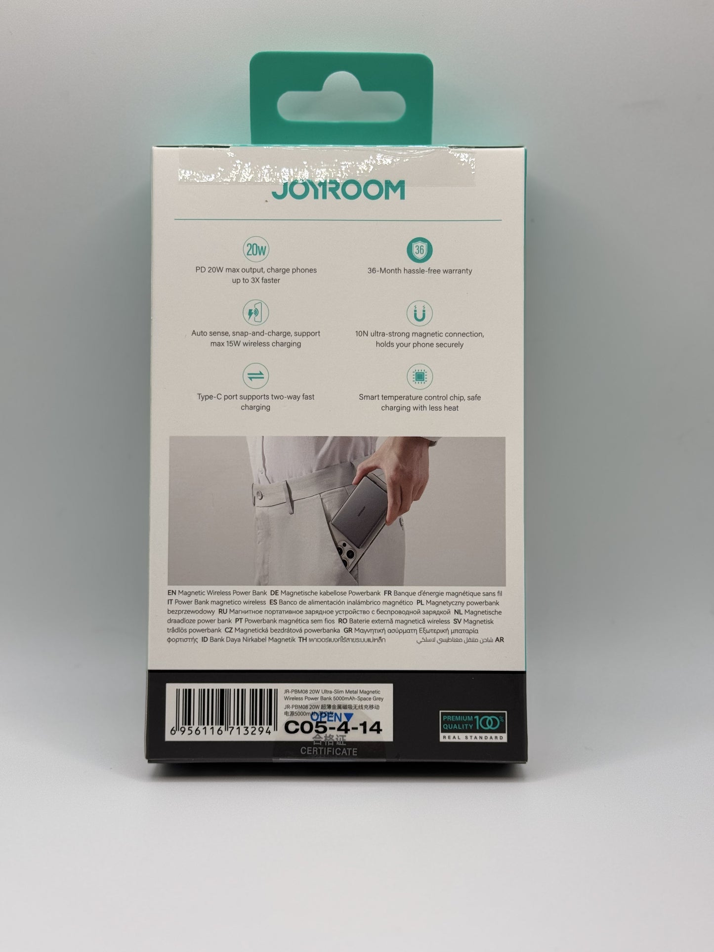 Joyroom powerbnak ultra slim 5k pbm08