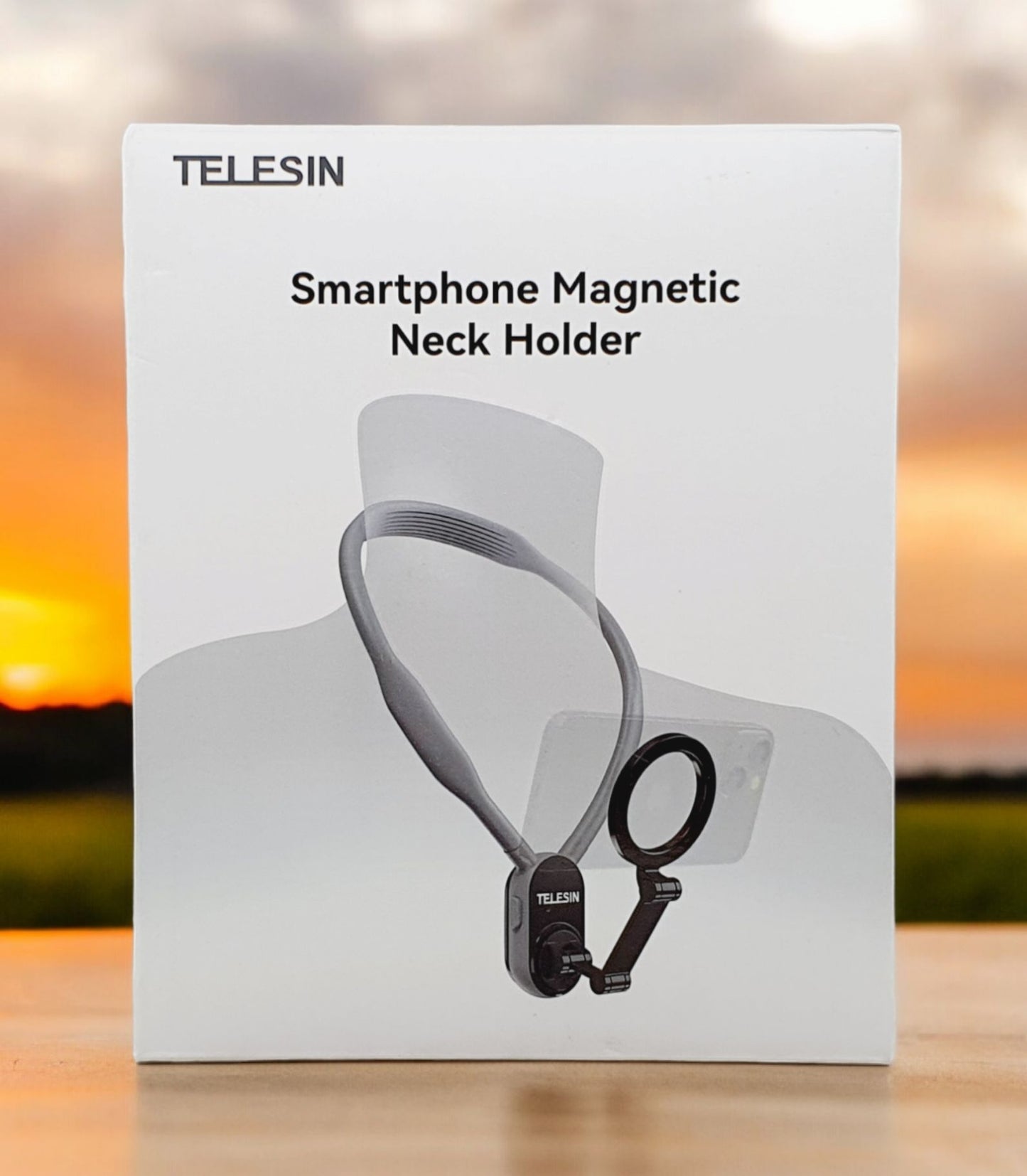 Telesin magnetic neck mount for smartphone