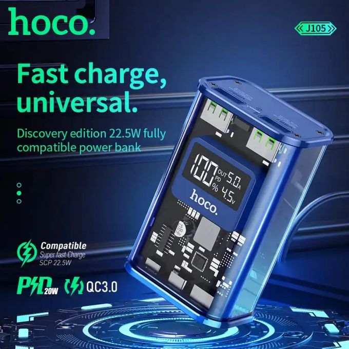 Powerbnak  Hoco J105 10.000mha 22.5W