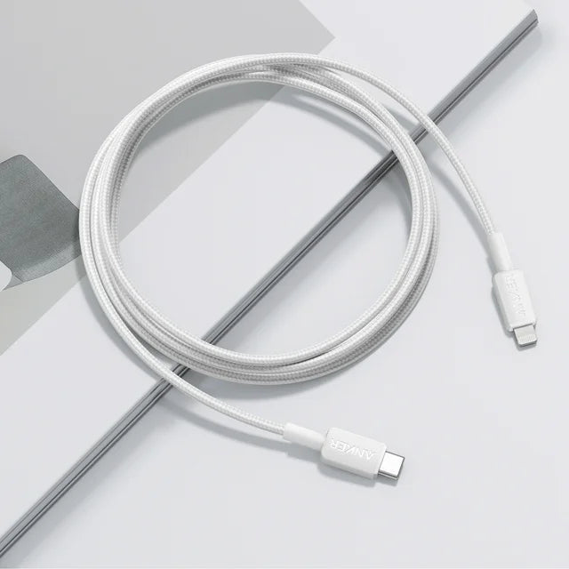 Anker 322 USB-C to Lightning Connector Cable - 6ft Braided