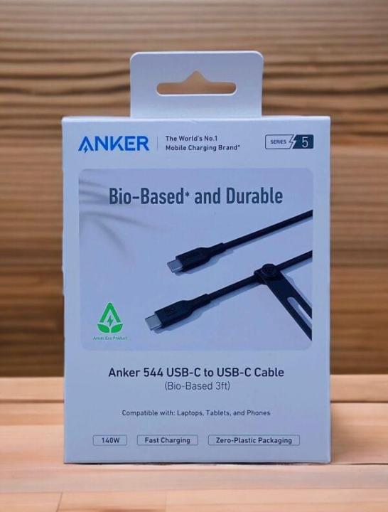 Anker 544 240W USB-C to USB-C Bio Based Cable 3ft