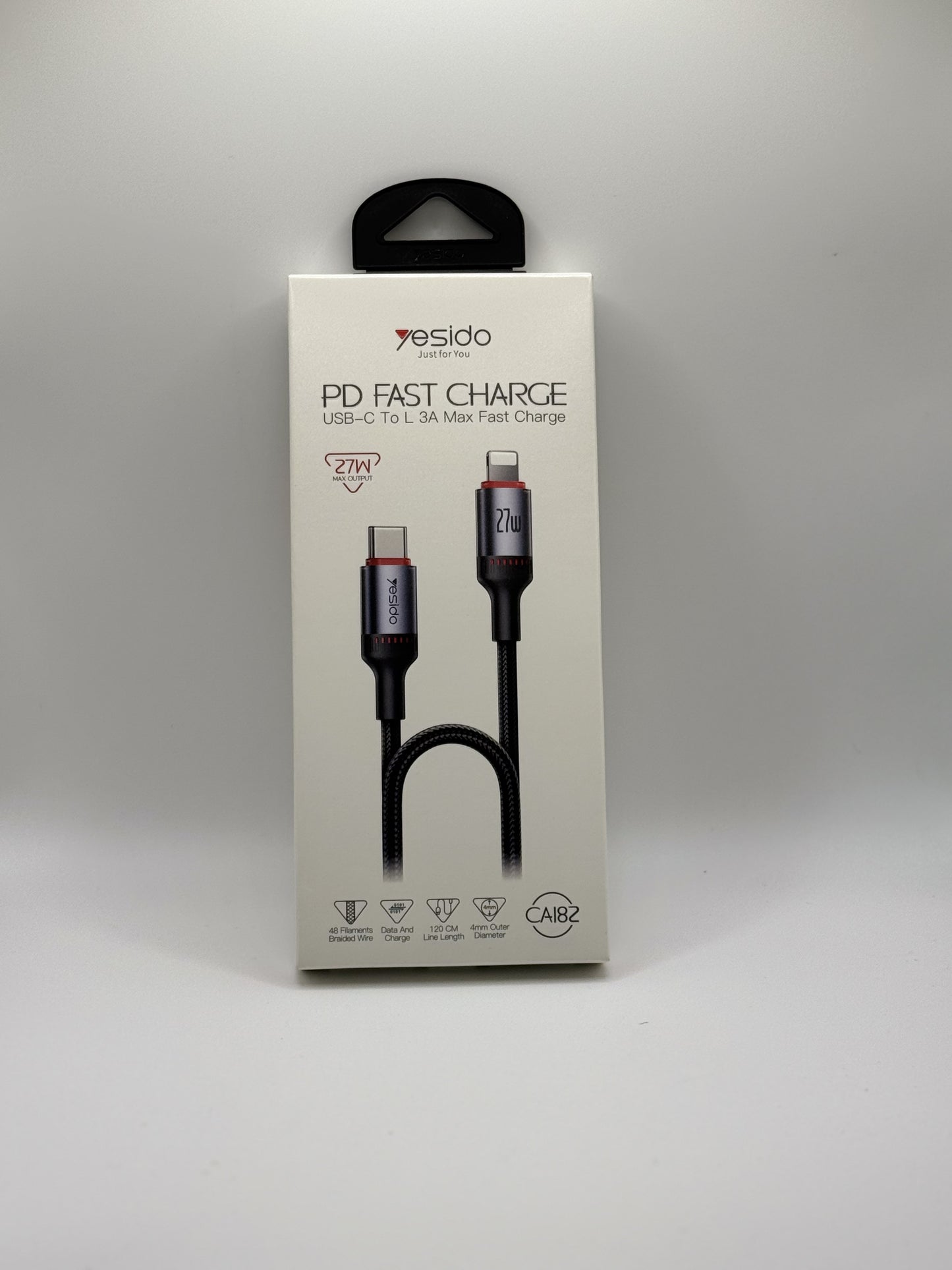 Cable C to lightning yesido CA182
