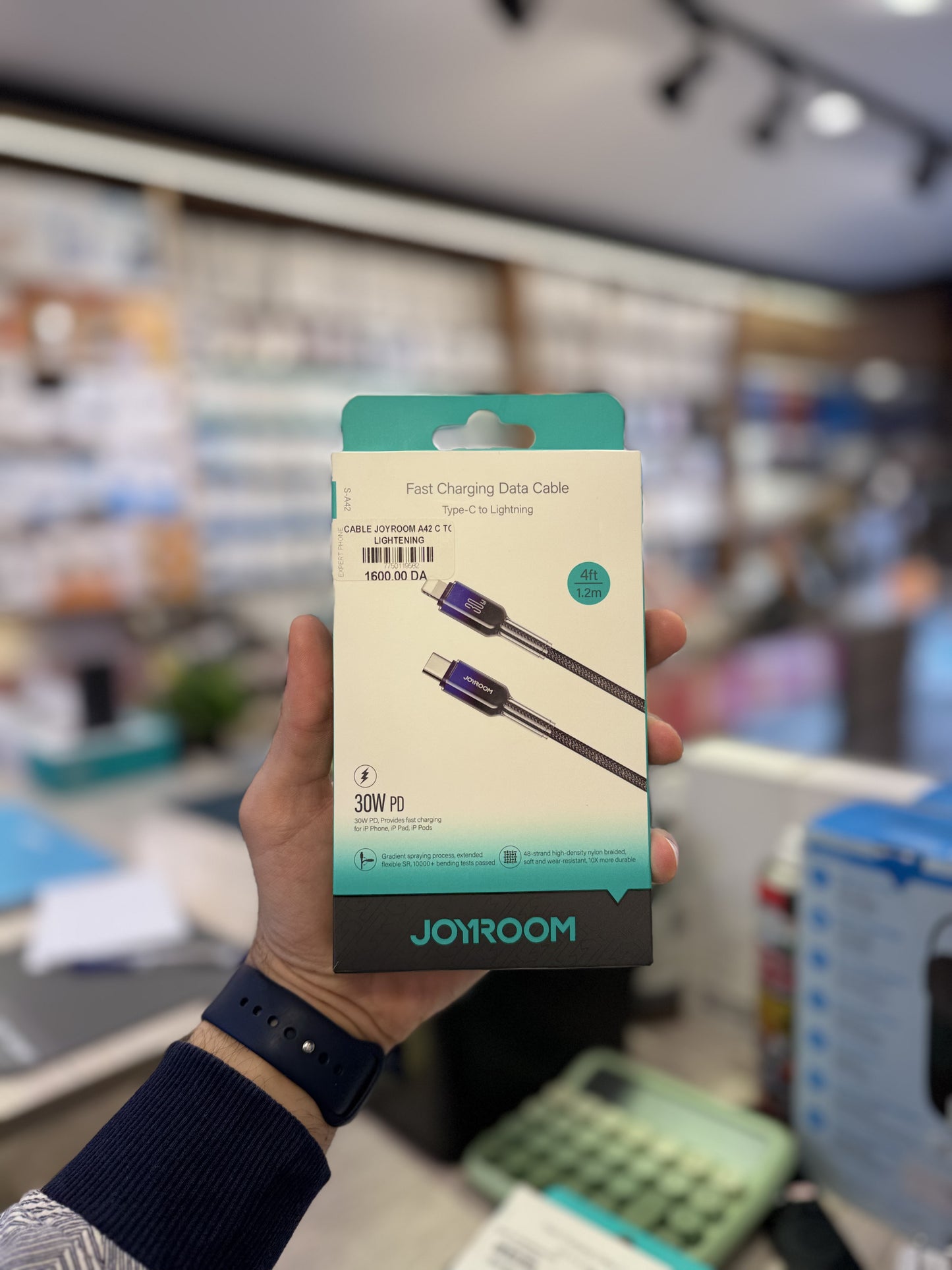 CABLE JOYROOM A42 USB C TO LIGHTNING