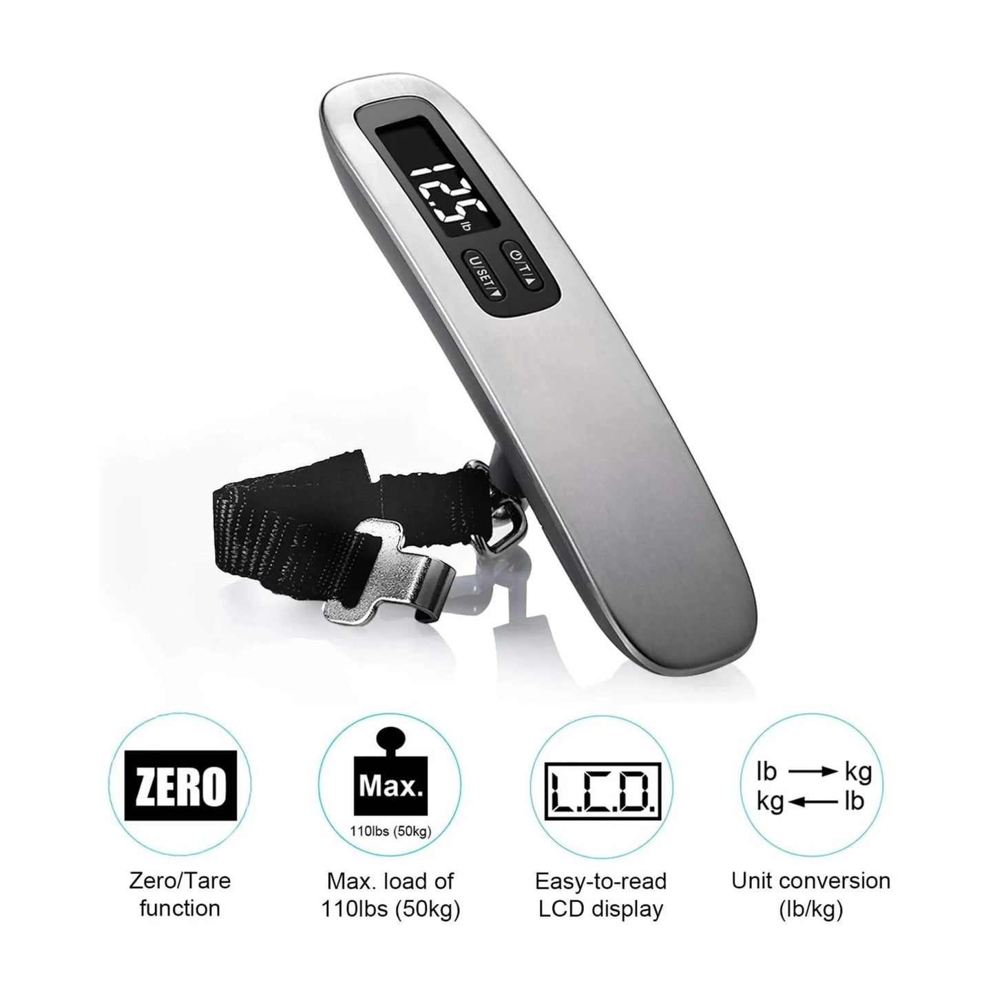 Green Lion Digital Luggage Scale Max 50Kg