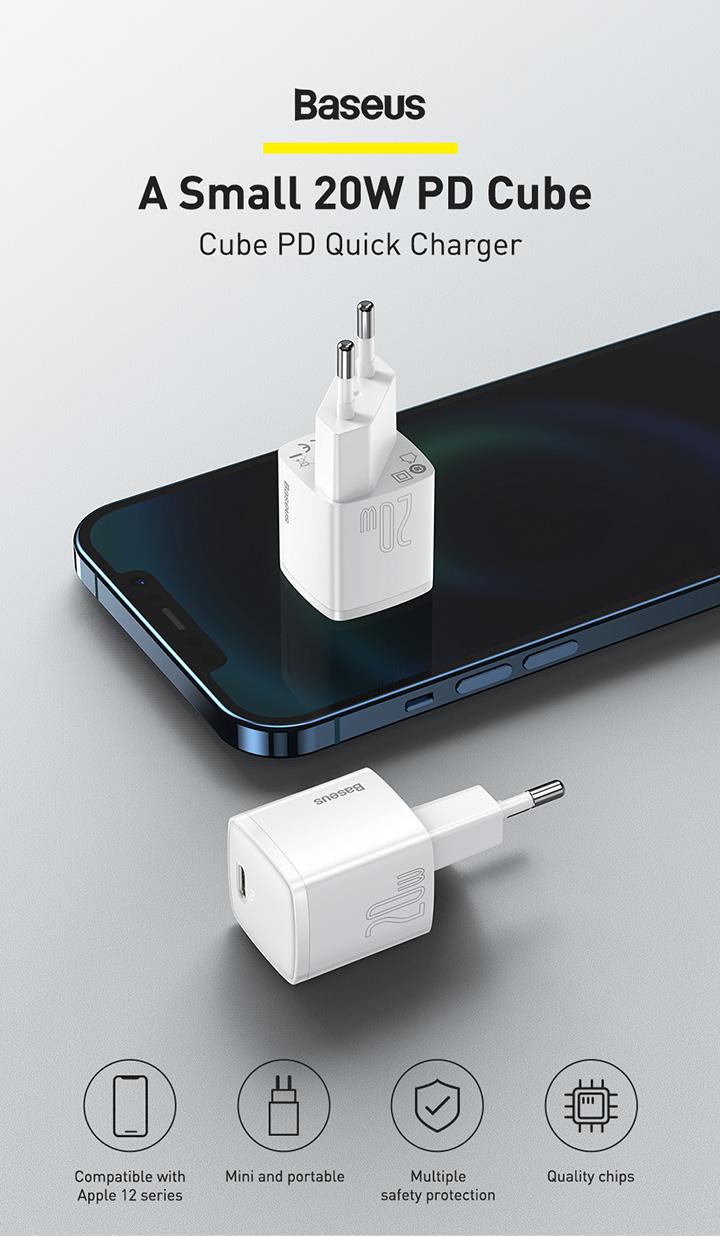 BASEUS 20W CUBE CHARGER