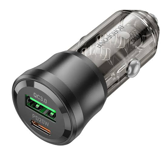 Prise auto (c)20W + (usb)18W borofone bz25