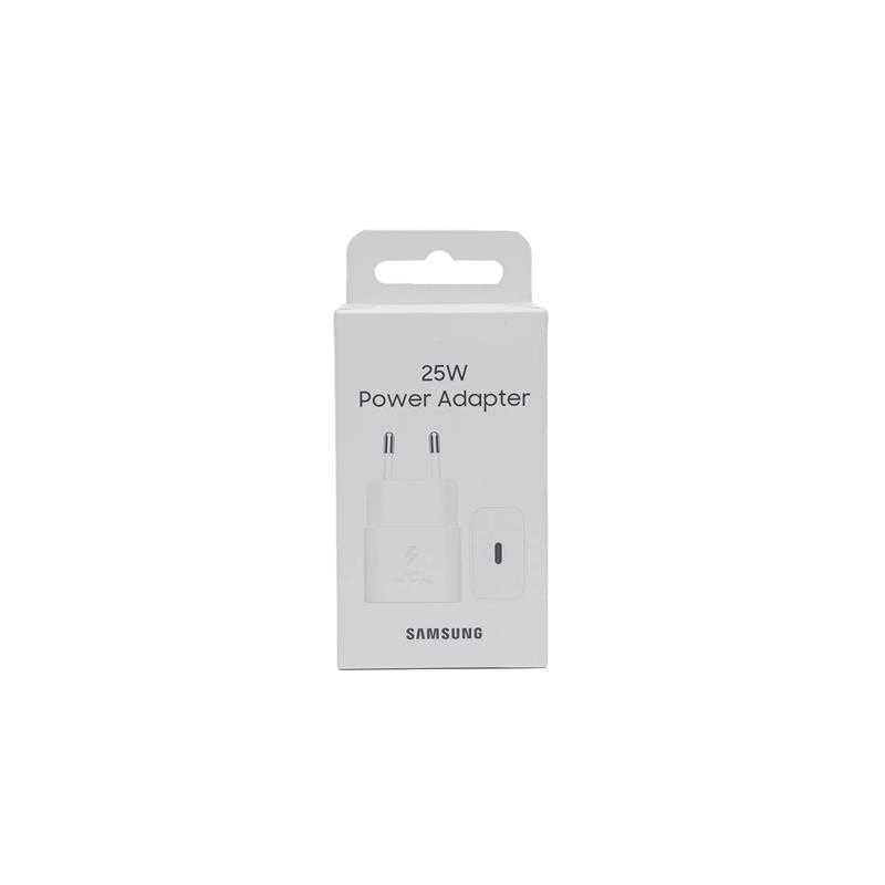 Chargeur Samsung Ultra-Rapide 25W USB-C - Sans câble Blanc