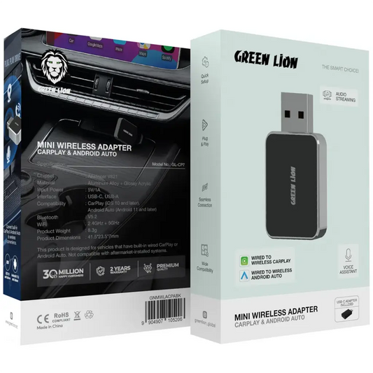 CARPLAY GREEN LION
